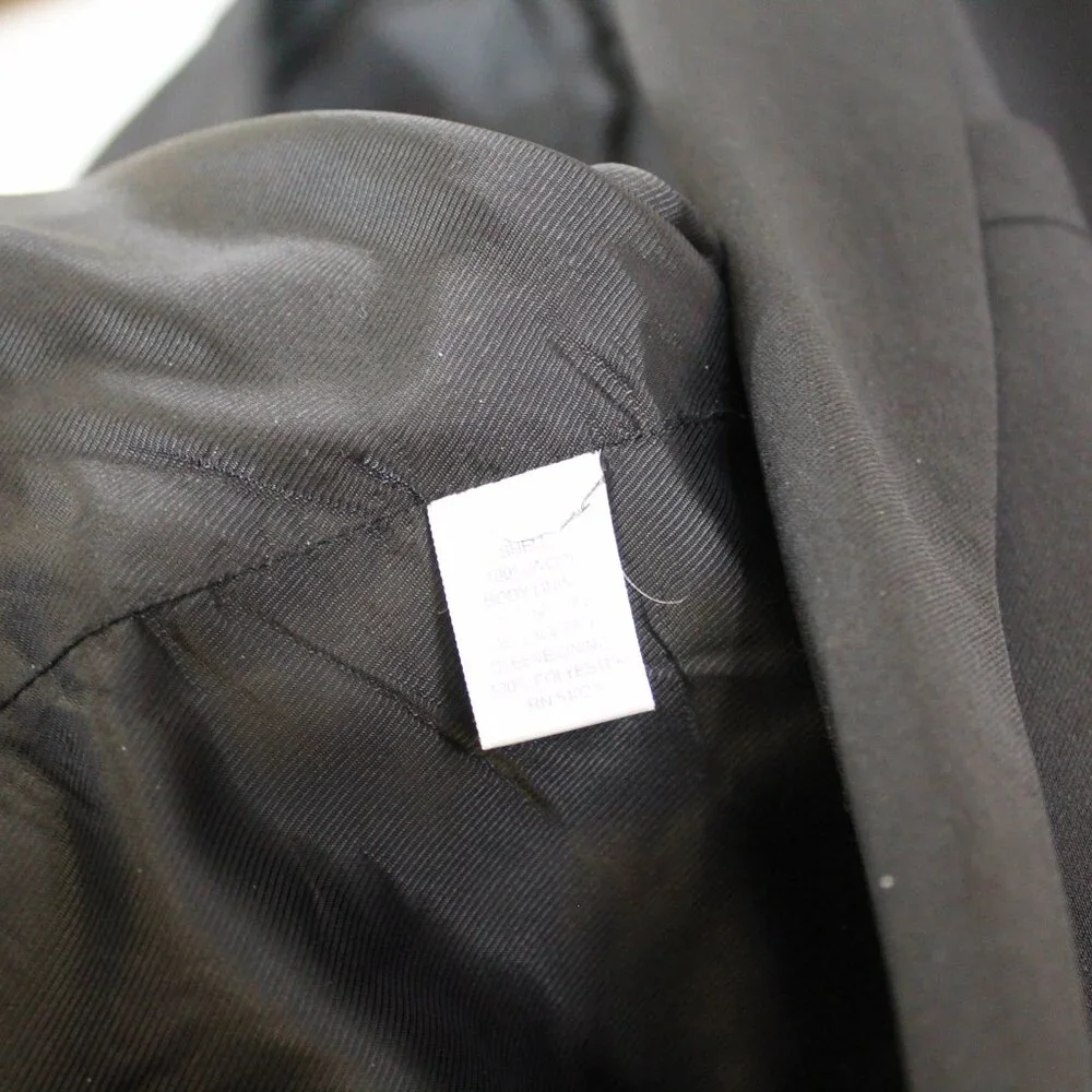 Banana Republic‎ Men’s Black Suit Jacket 42R Tailored Fit Double Vent